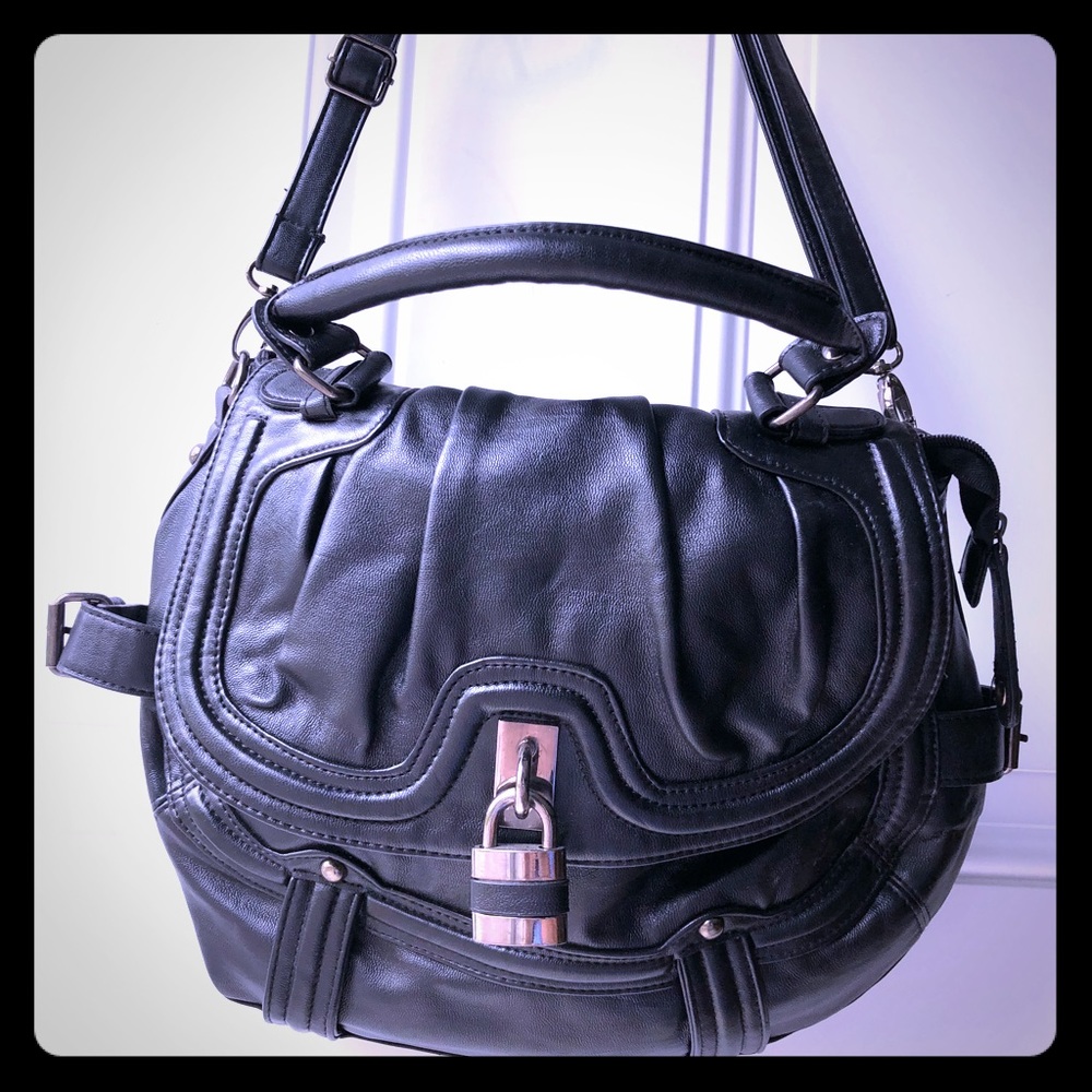 Aldo Motorcycle leather purse